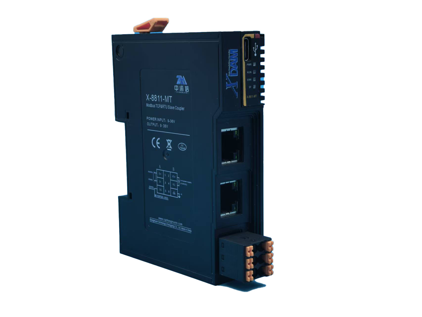 X-8811-MT Modbus TCP以太网通信接口模块